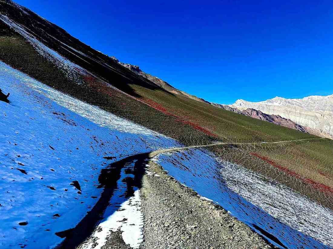 A road in a valley of many paths